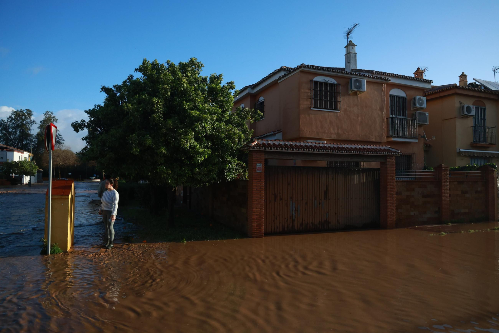 El ditrito malagueño de Campillos tras las lluvias de la borrasca 'Laurence', en imágenes