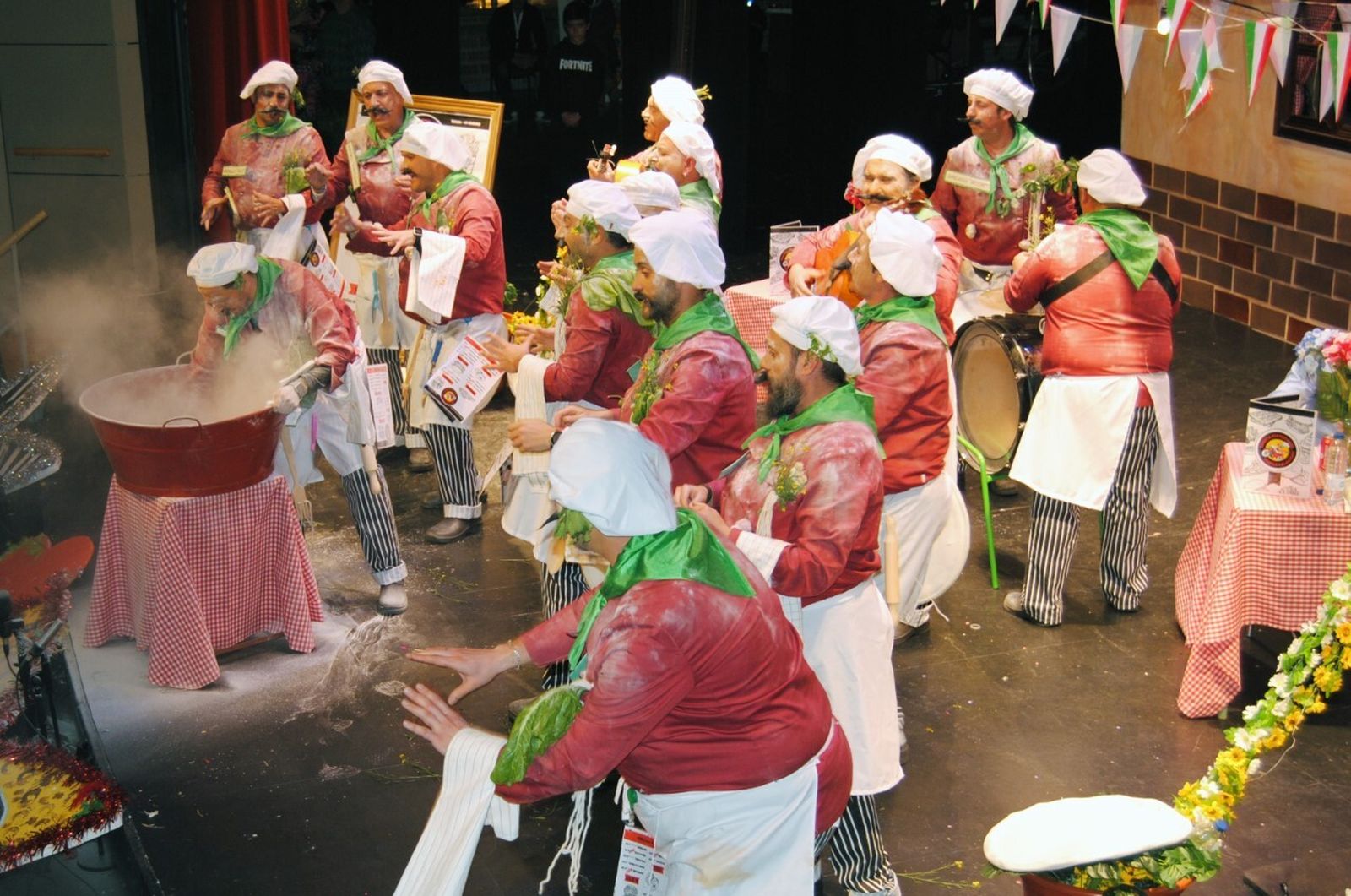 Tasca-Ristorante Camilo Calentone, chirigota ganadora en la edición de este año
