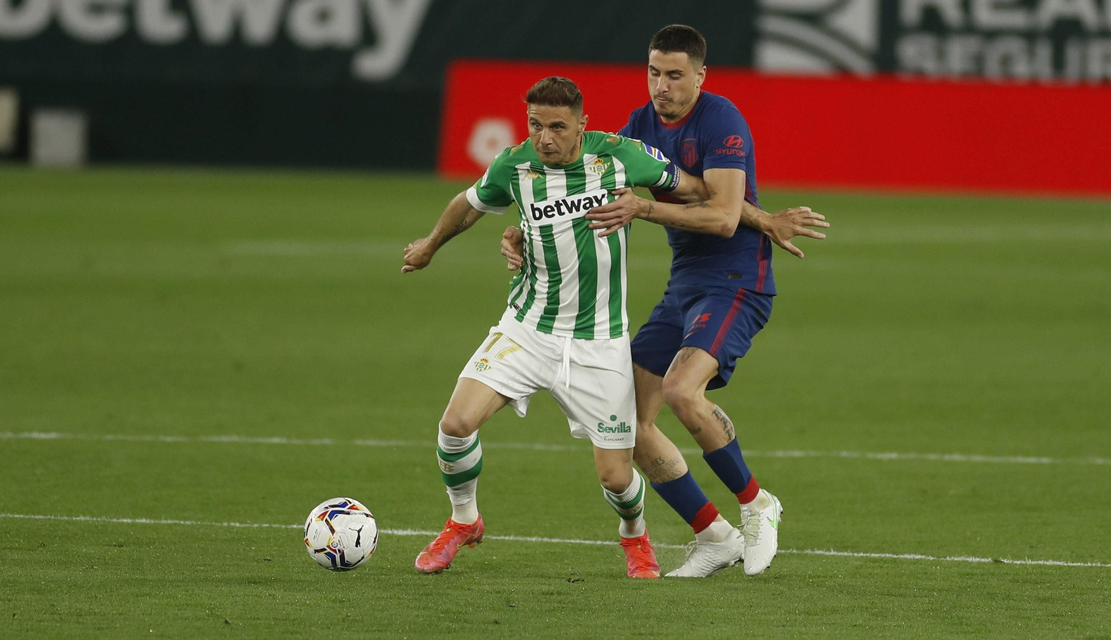 Las imágenes del Betis-Atlético de Madrid