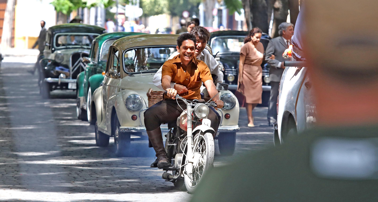 "El verano que vivimos" rodaje en calle Porvera