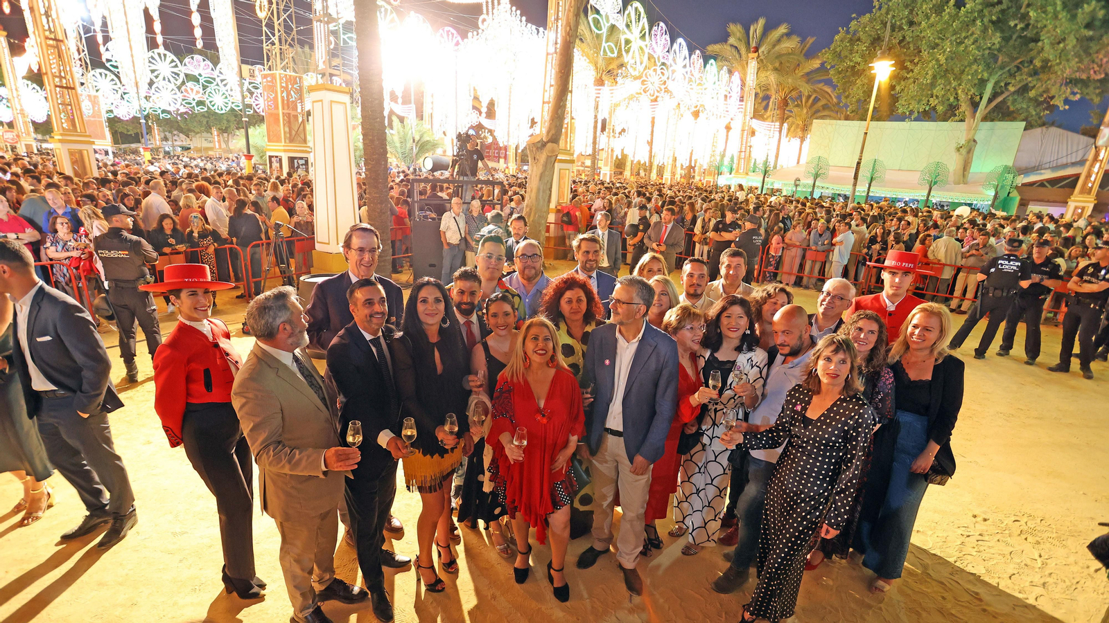 Sábado de Feria y alumbrado en Jerez