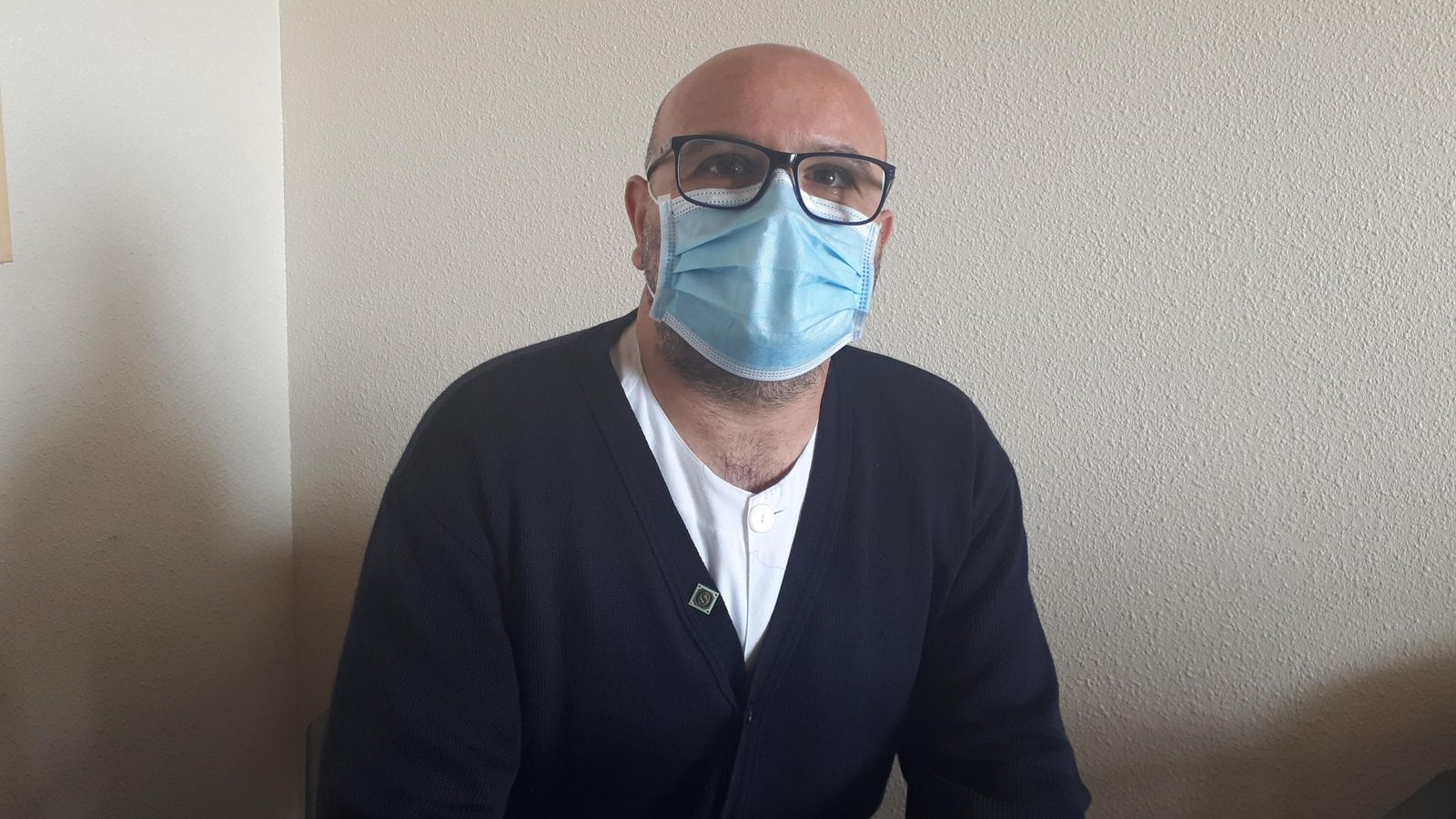 Matías Correa, gestor de Cuidados de Enfermería de Hospitalización Médico-Quirúrgica del hospital de Poniente