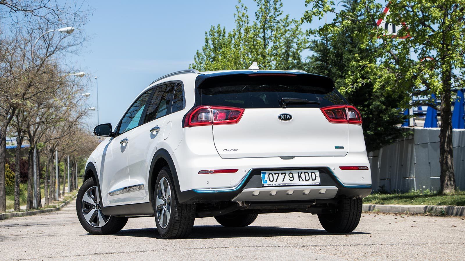 Este Kia Niro es un SUV que combina un motor eléctrico con otro de gasolina.