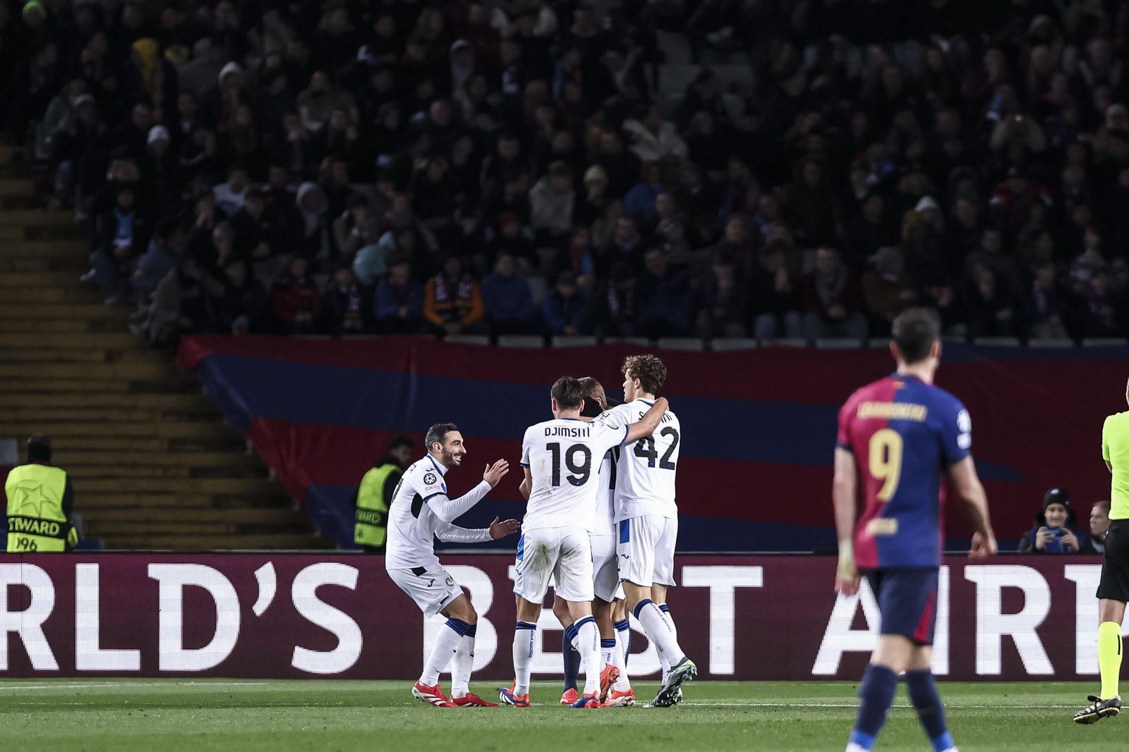 Las fotos del Barcelona - Atalanta