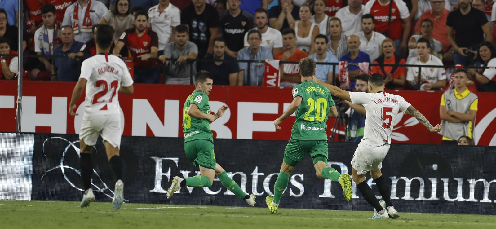 Las imágenes del Sevilla-Real Sociedad