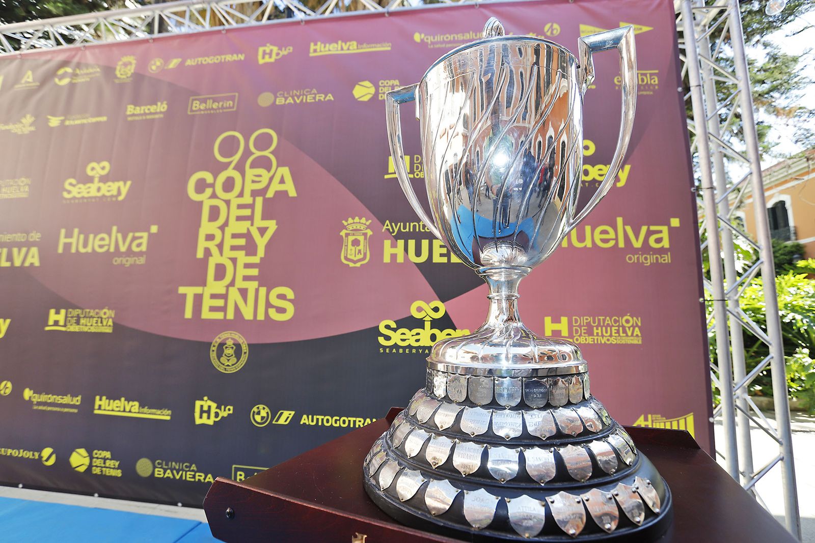 Presentación de la Copa del Rey de tenis de Huelva 2023
