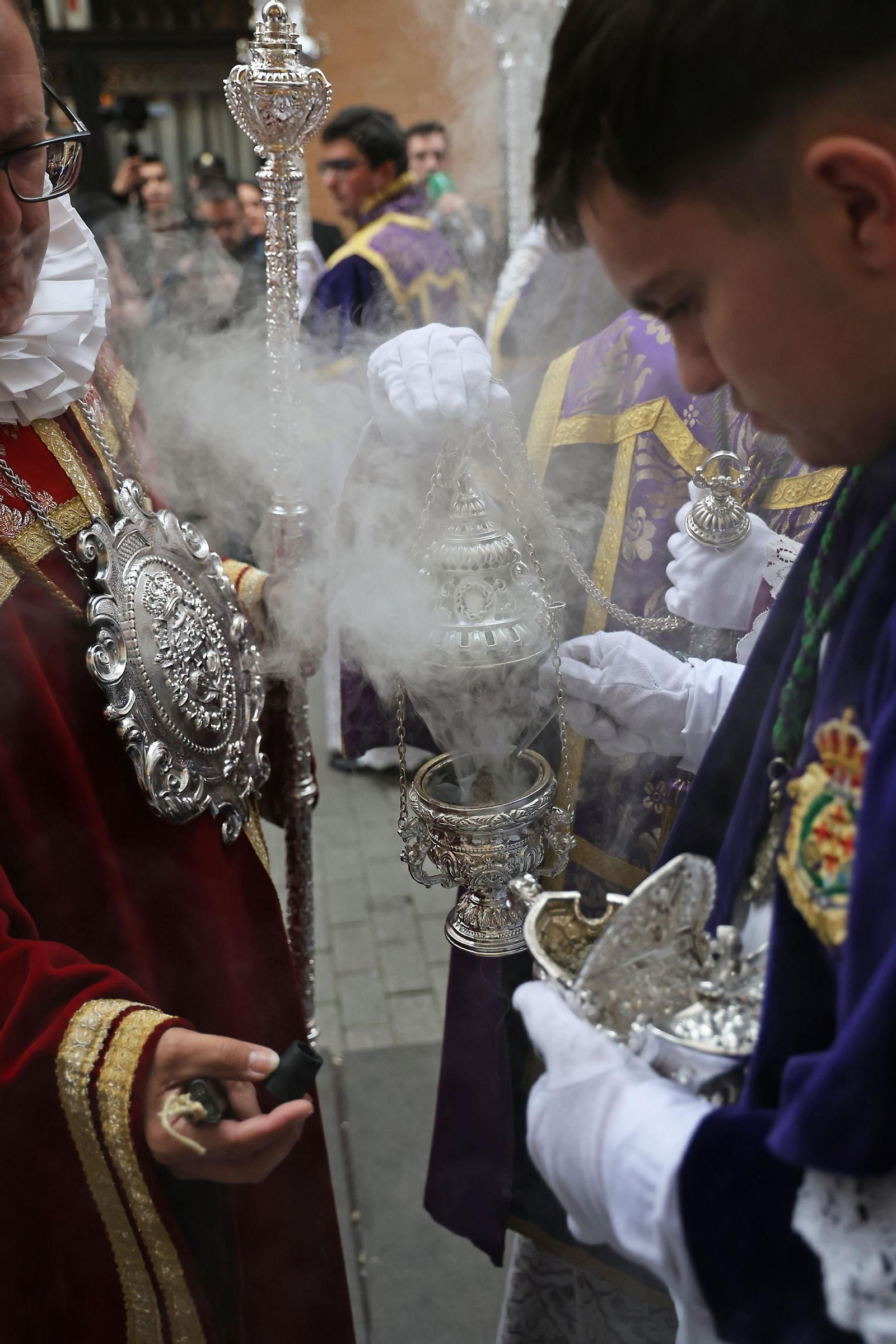 Miércoles Santo: La Hermandad de La Esperanza por las calles de Huelva