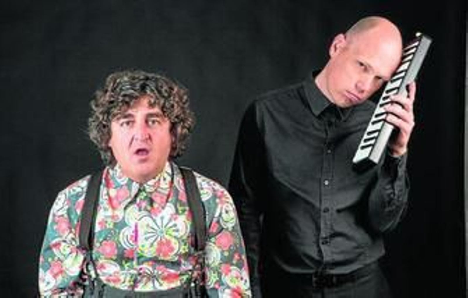 Lolo Fernández y Morten Jespersen actúan en el marco de Mr. Flop.