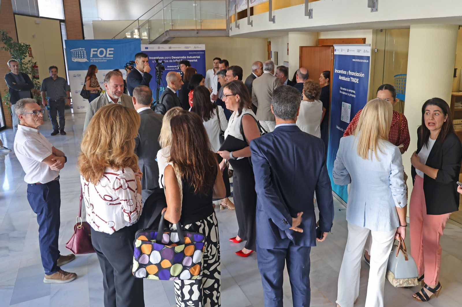 Imágenes de la presentación del programa de incentivos para empresas de la agencia Andalucía TRADE