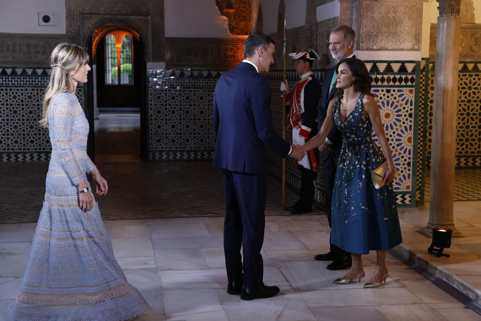 Las fotos de la cena de gala dada por los Reyes previa a la cumbre de la ONU en Sevilla