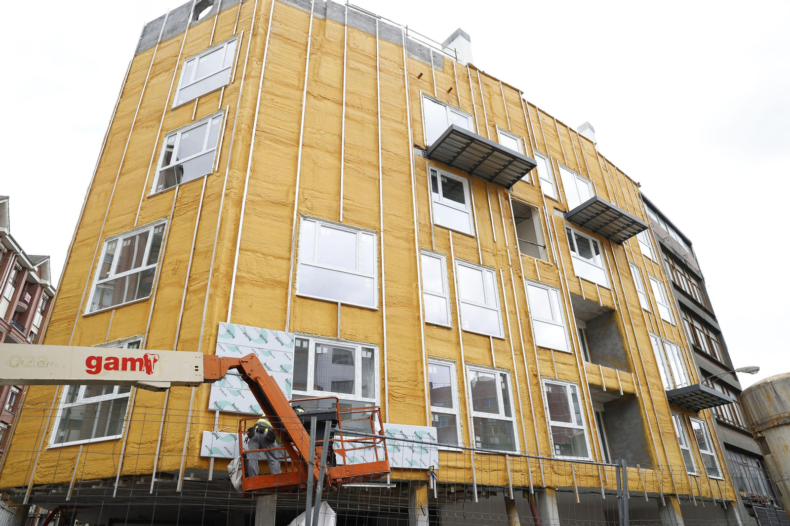 Un edificio residencial en Bilbao