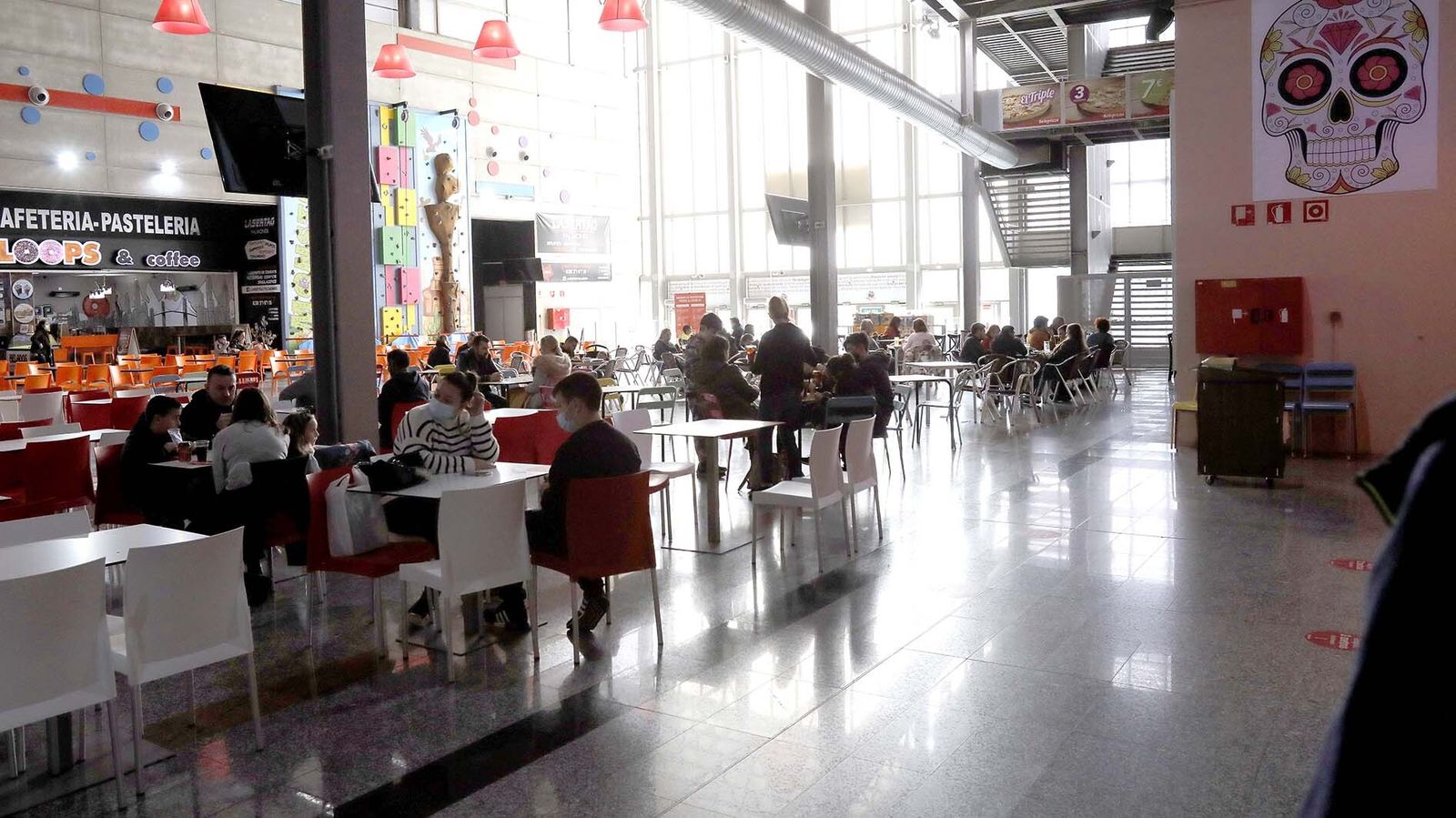 Las fotos del polígono de Palmones, tras el levantamiento del cierre  perimetral de Algeciras y Castellar