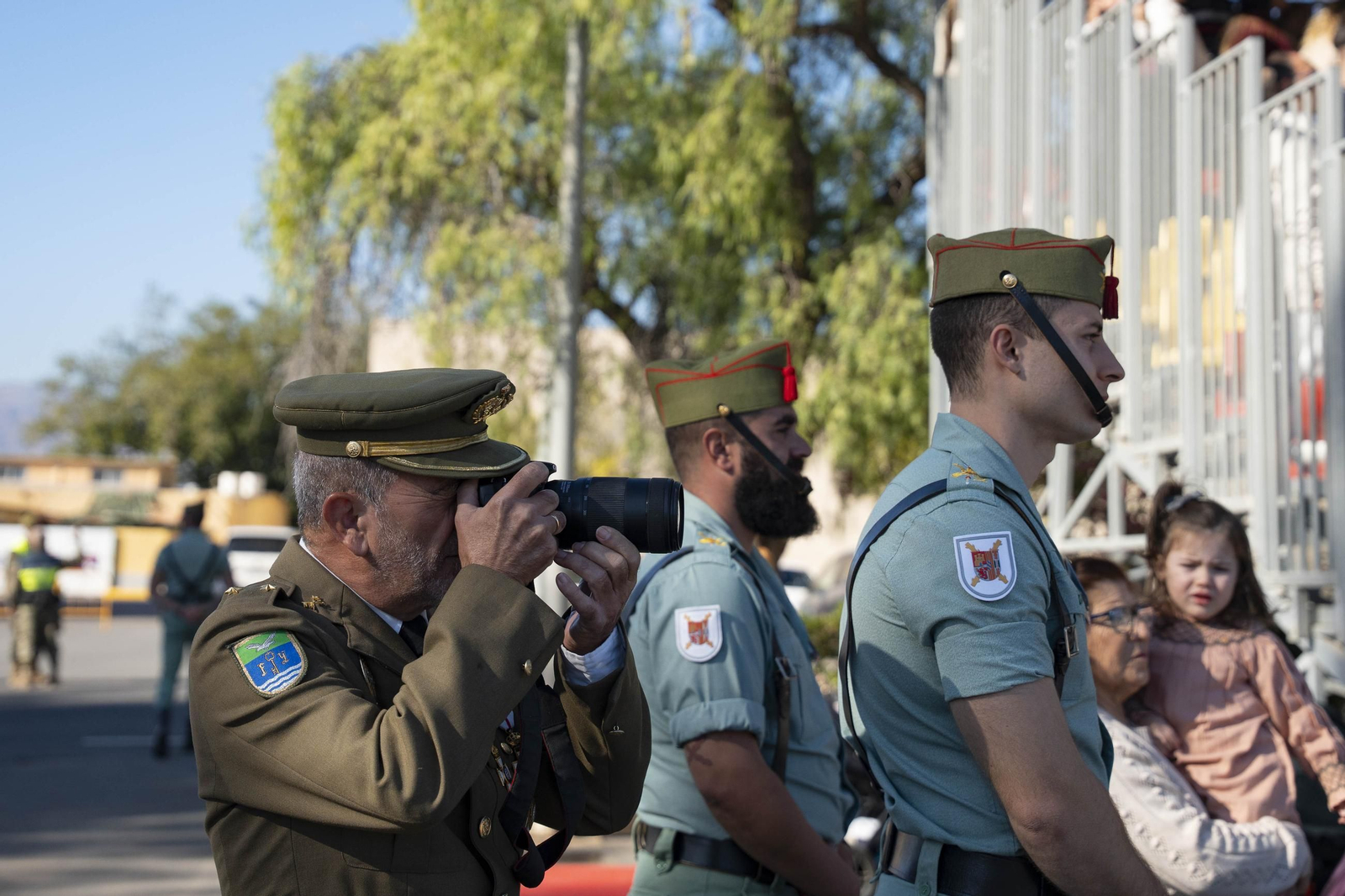 Así conmemora el día de la Inmaculada Concepción la Brigada de la Legión en Almería y despide al contingente que parte a Eslovaquia