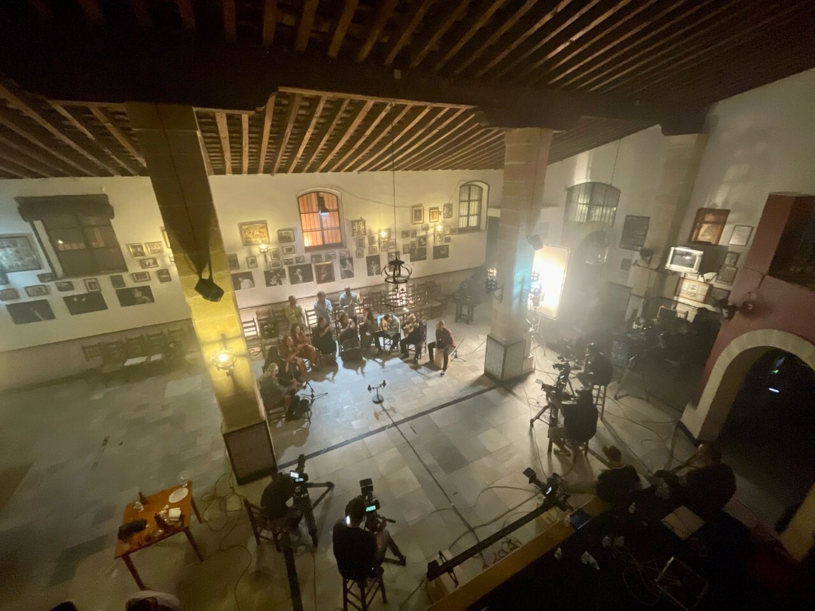 El Centro Cultural Flamenco Don Antonio Chacón, un plató de televisión