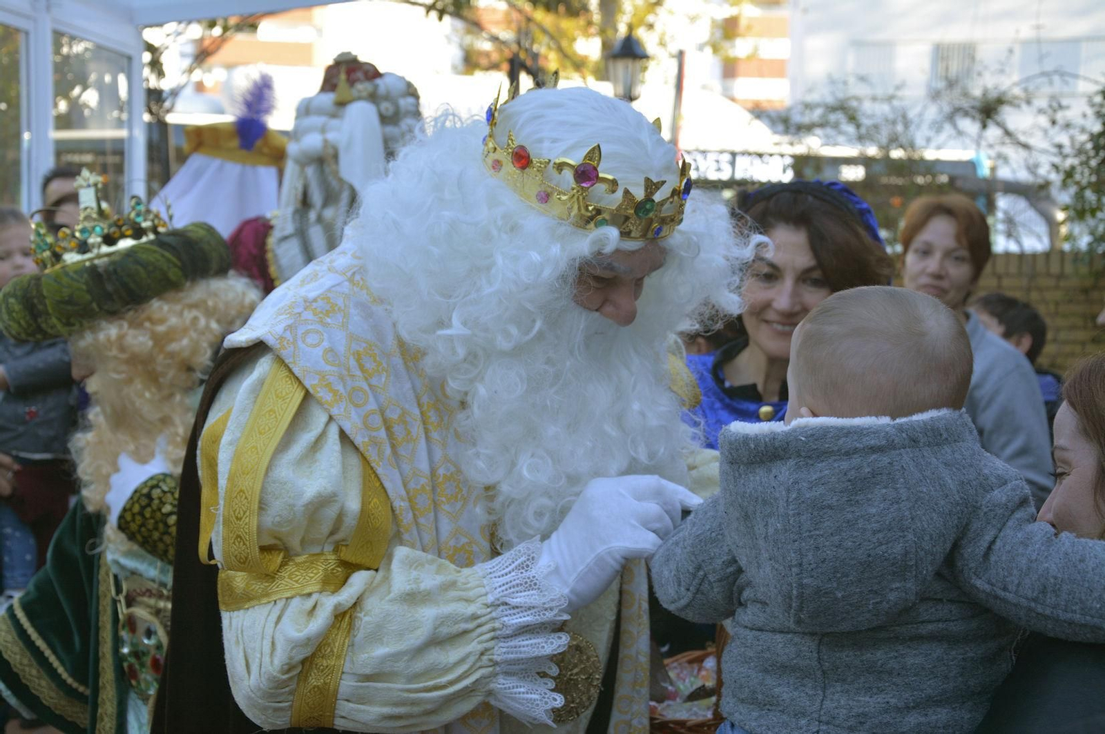 Visita de los Reyes Magos de 2019 a varios los hospitales y residencias de la ciudad de Huelva