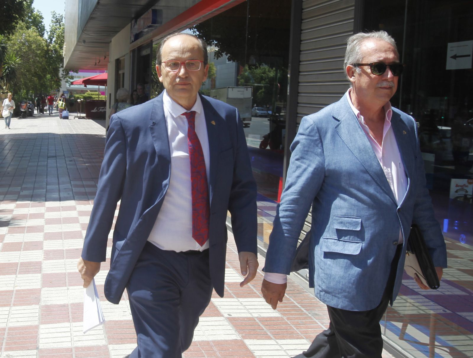 José Castro, junto a Pedro Ellauri, en una imagen de archivo.