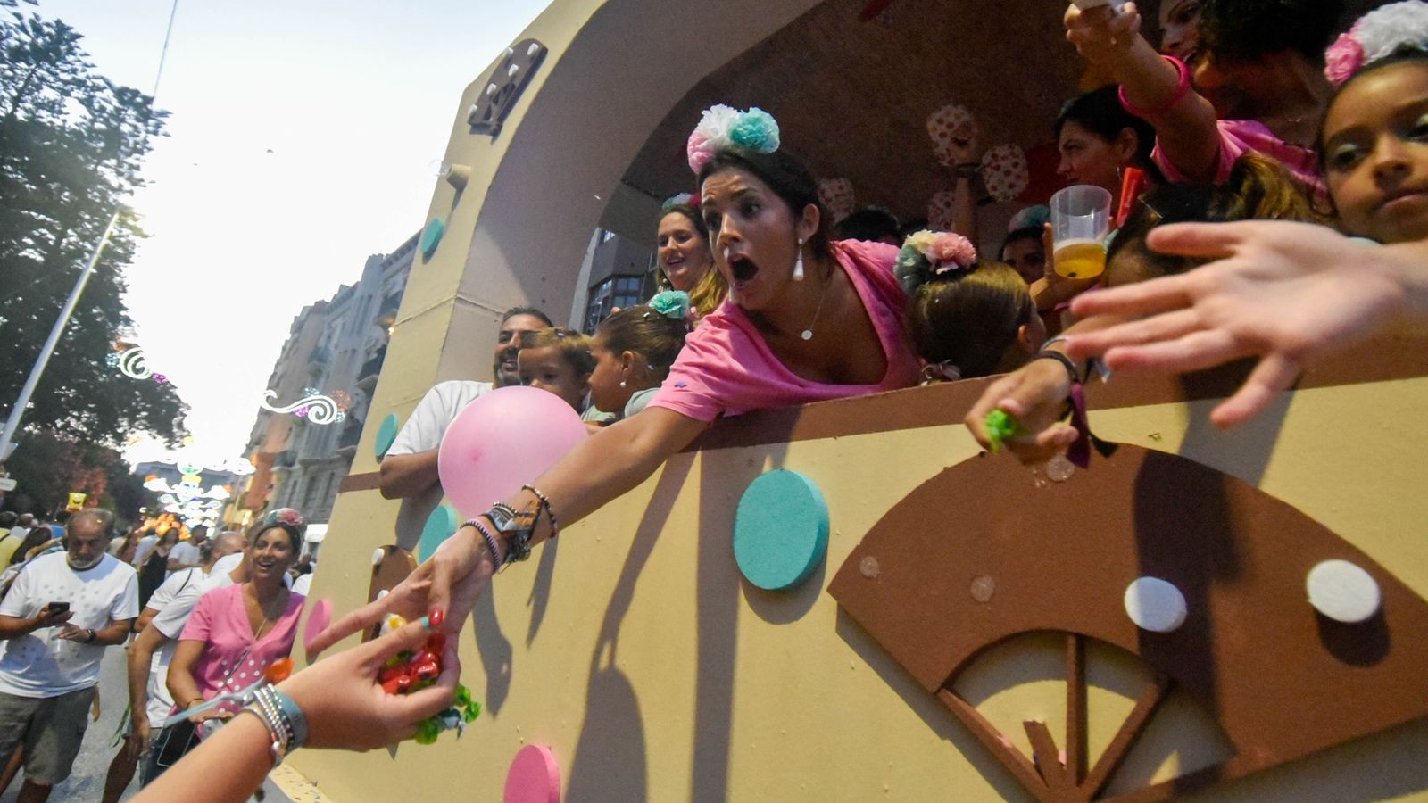 Las fotos del la cabalgata de la Feria de La Línea
