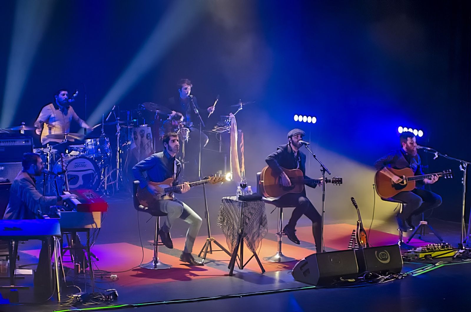 Sidecars durante su concierto del pasado viernes en Almería