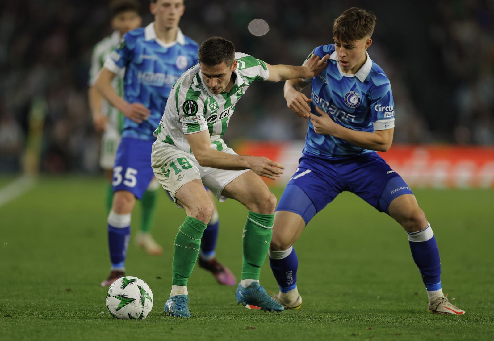 Las fotos del Betis - Gent