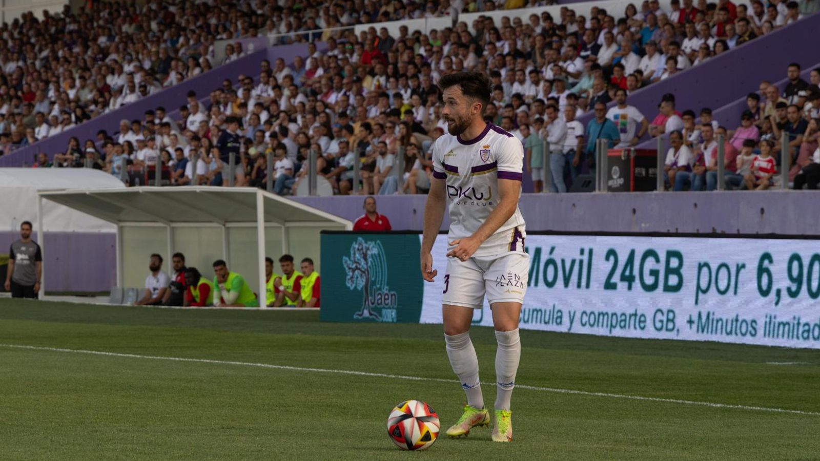 Iriondo, en el partido de vuelta ante la UD Torre del Mar.