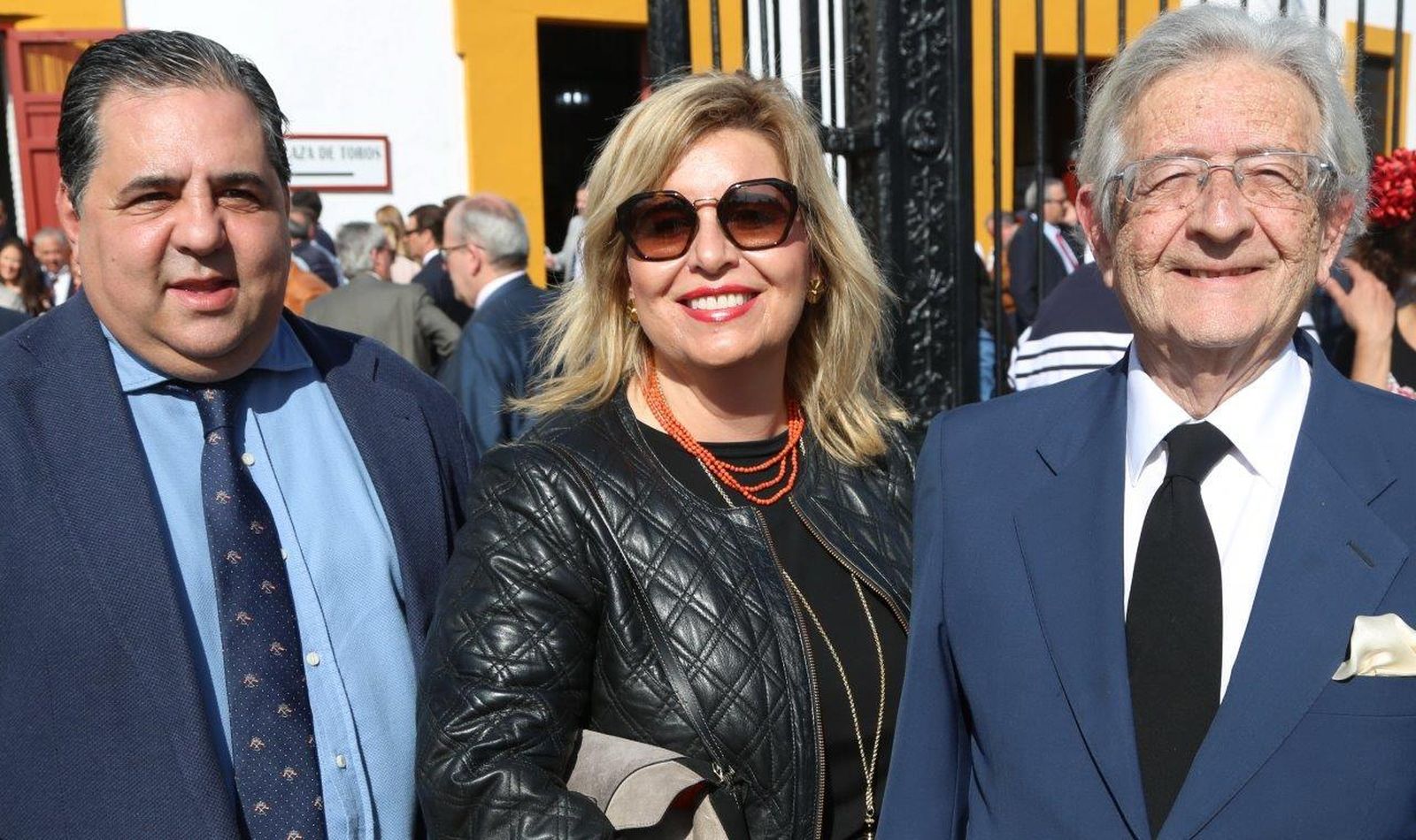 Jesús Nogués, Sara Rodríguez y Alfonso Rodríguez (Alfonso Catering)