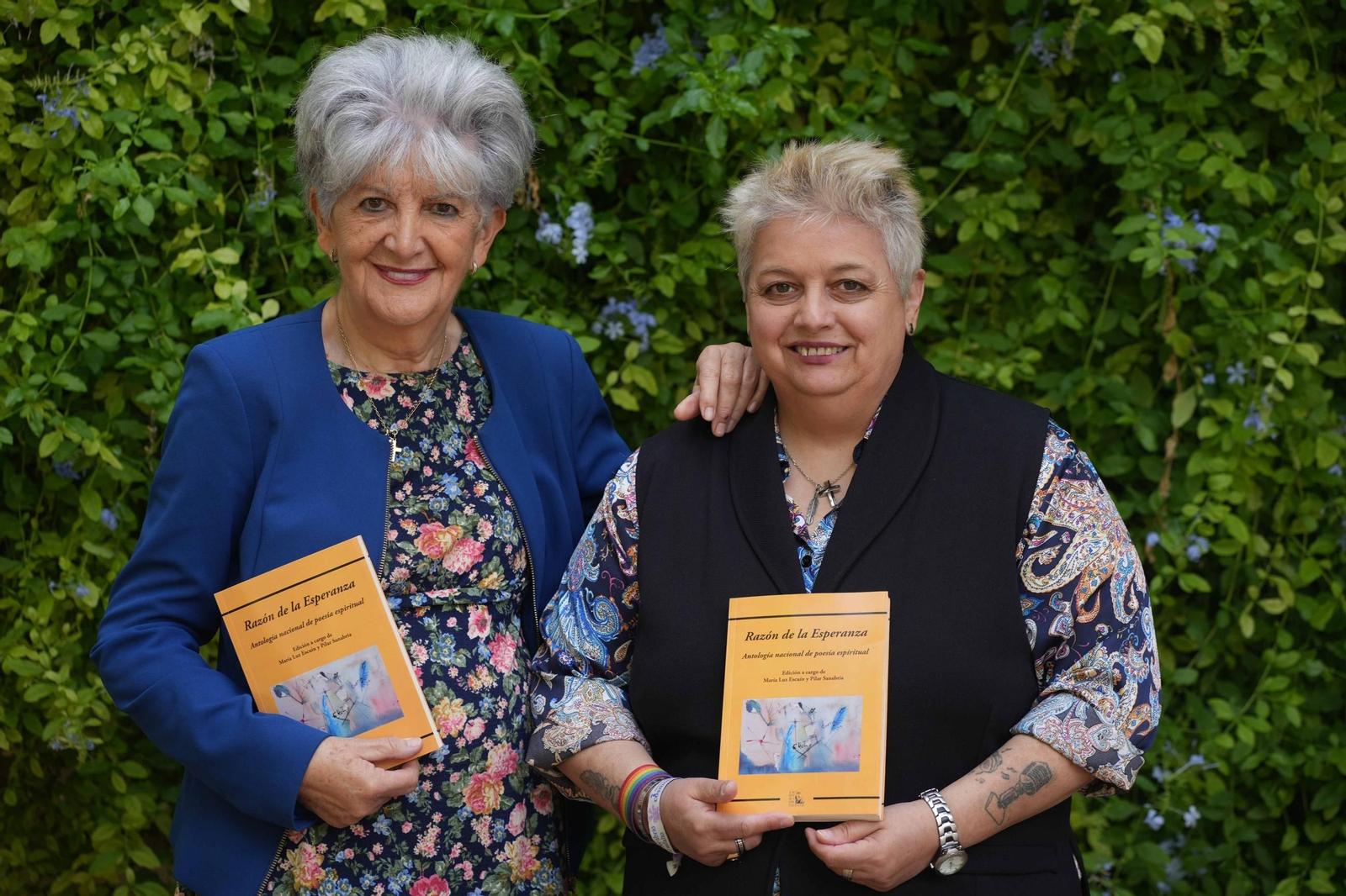 María Luz Escuín y Pilar Sanabria.