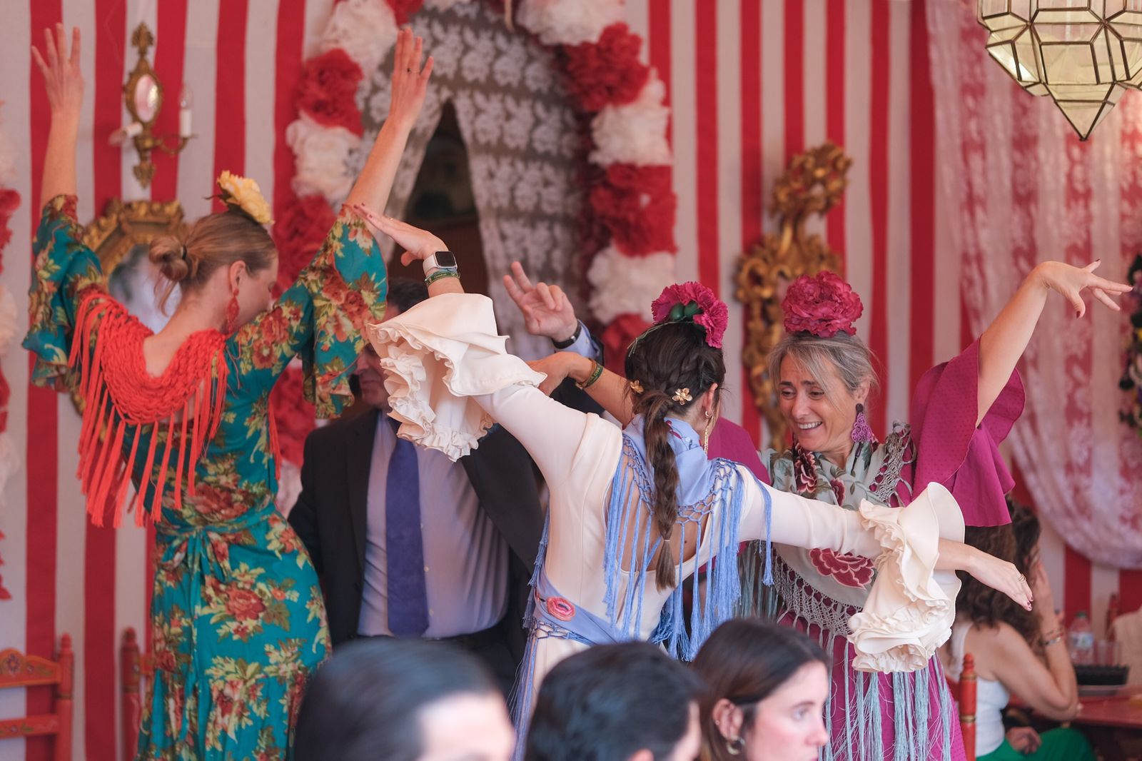 Casetas de la Feria de Abril en el Real