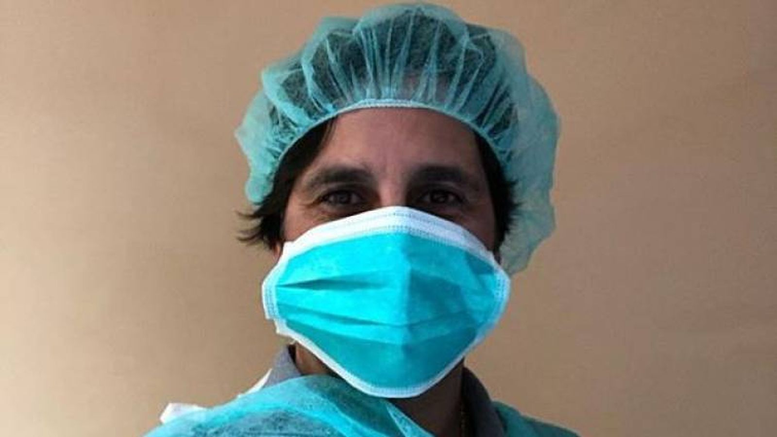 Fran, poco antes de dar la bienvenida a su hijo.