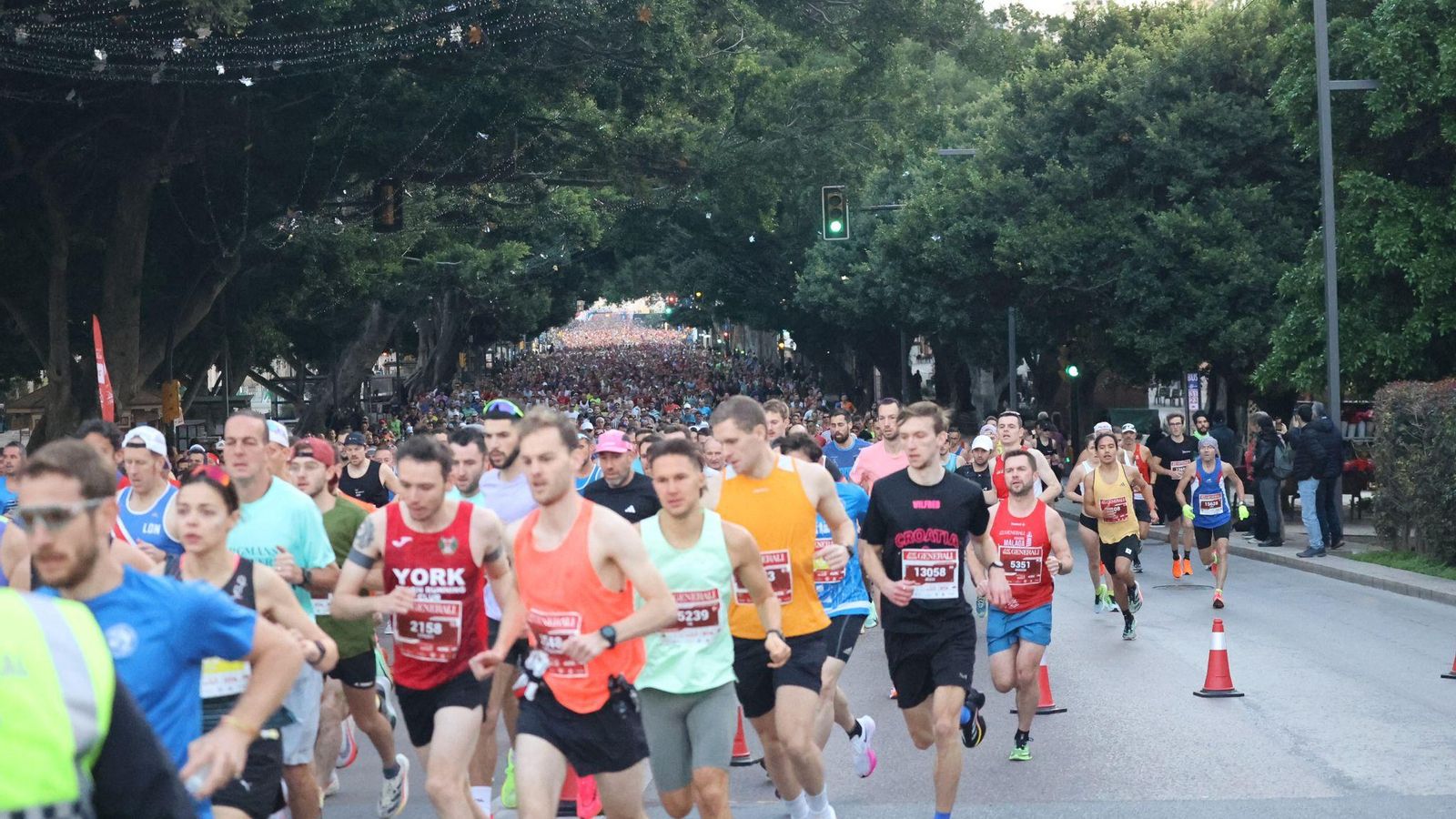 Las mejores fotos de la Maratón de Málaga 2024