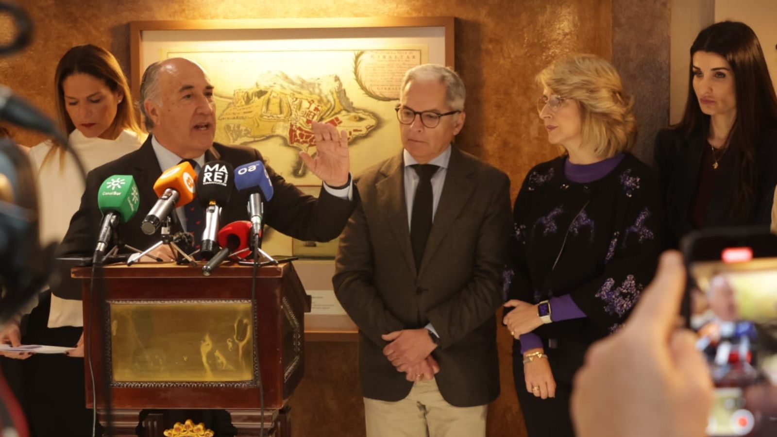 El alcalde de Algeciras, José Ignacio Landaluce, este lunes.