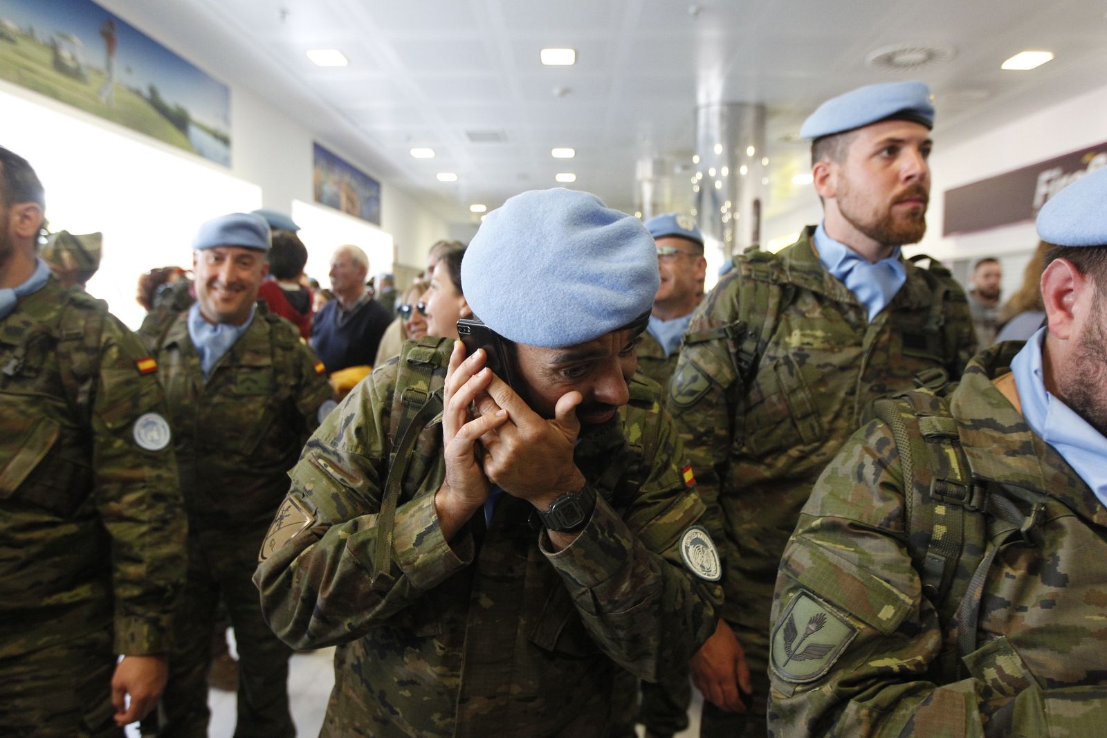 Fotogalería despedida contingente militar al Líbano