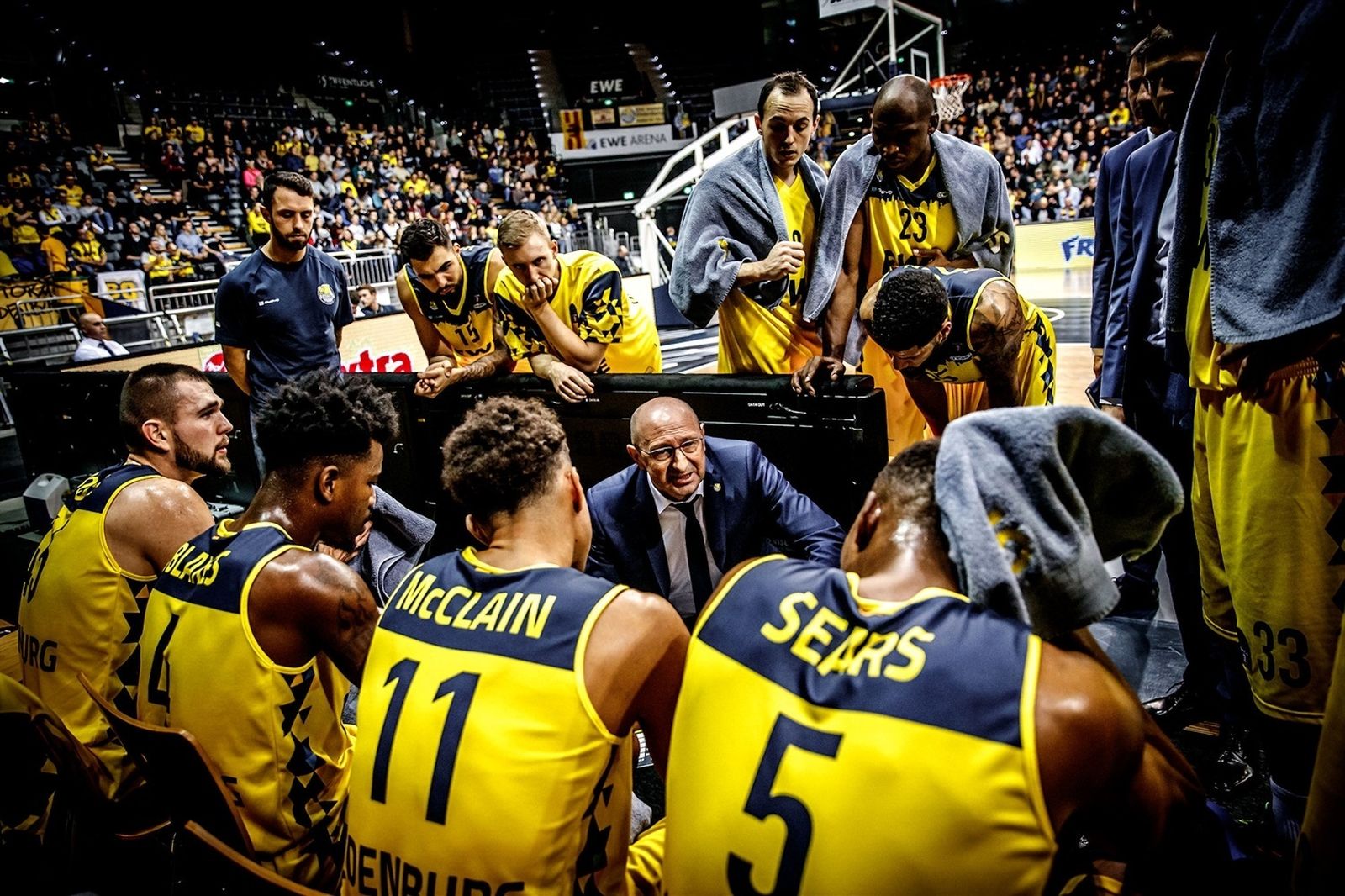 Drijencic, en un tiempo muerto.