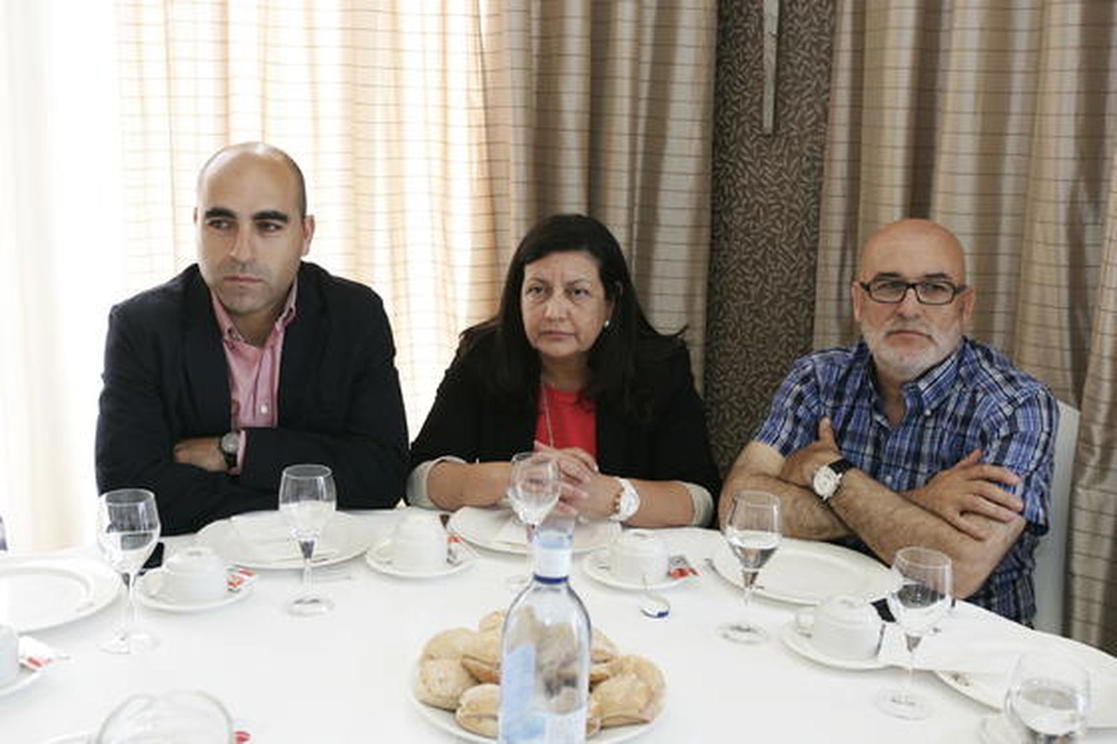 Antonio Mena, Basilia Ibáñez y Juan Ortiz

Foto: Javier Alonso / Rafael G.