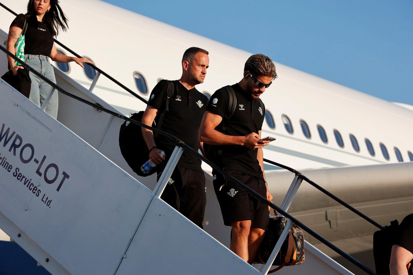 Las fotos del Betis en Breslavia