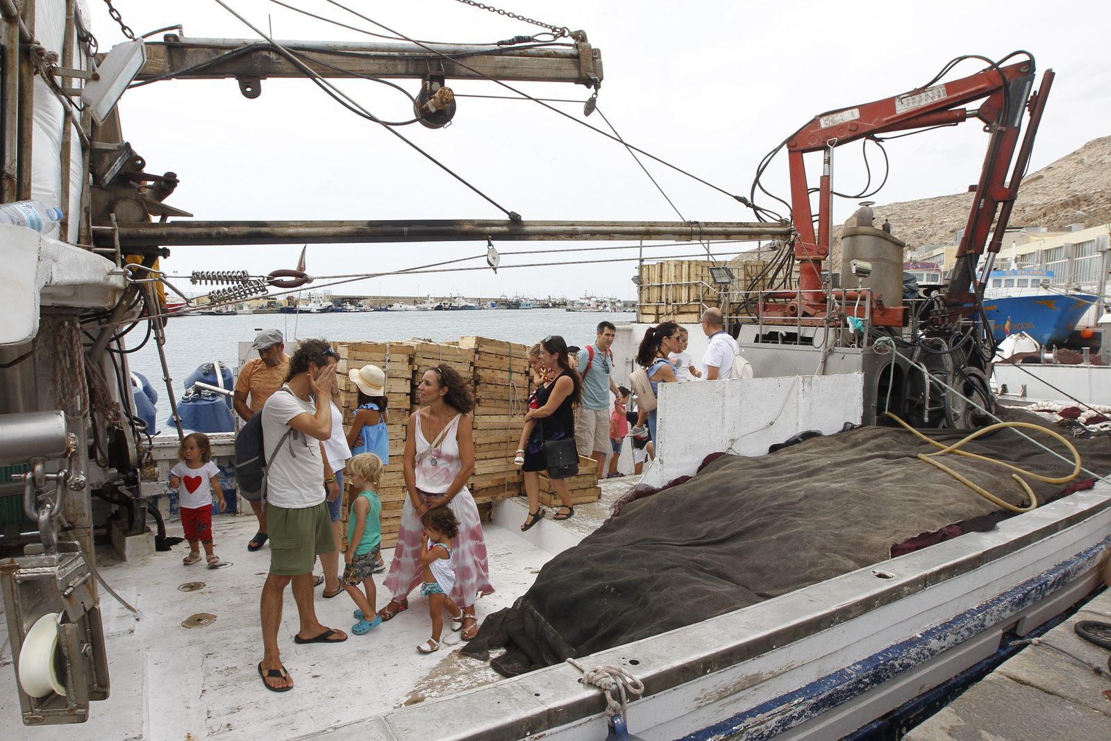 Fotogalería Jornada Puertas Abiertas Puerto Pesquero Almería