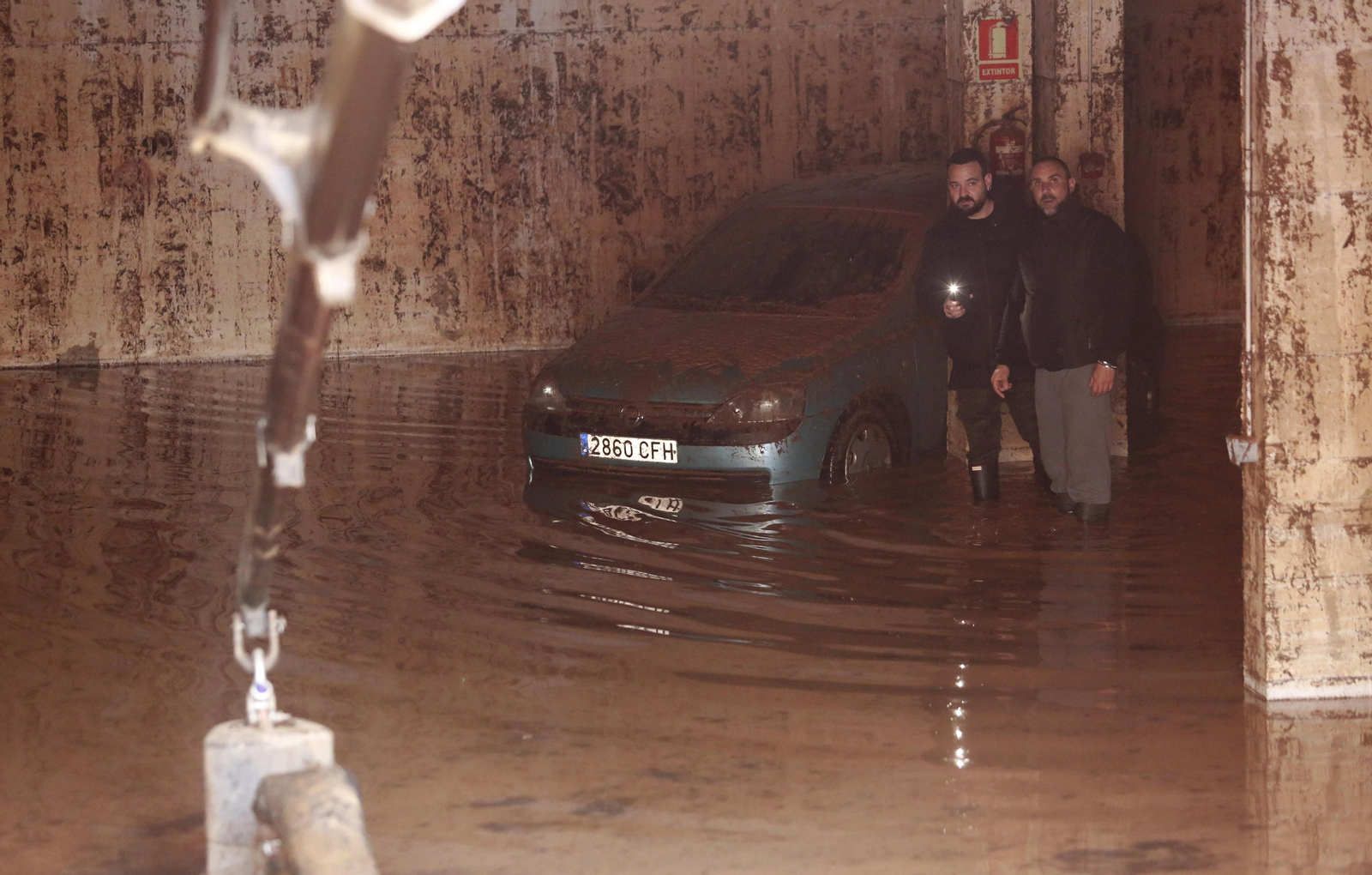 Las fotos de Campanillas un día después de la inundación Las fotos de Campanillas un día después de la inundación