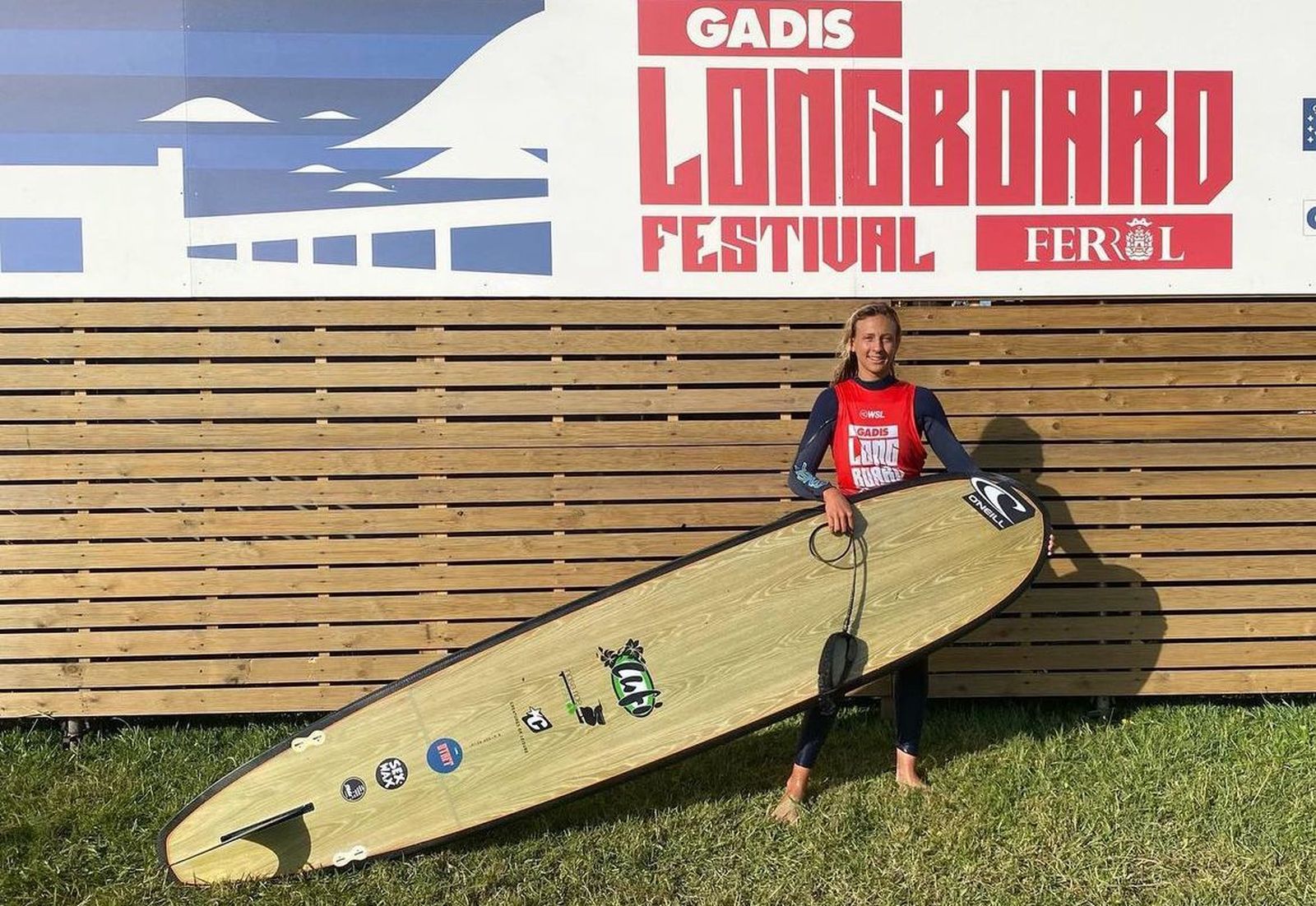 Julieta Rodríguez, durante la competición.
