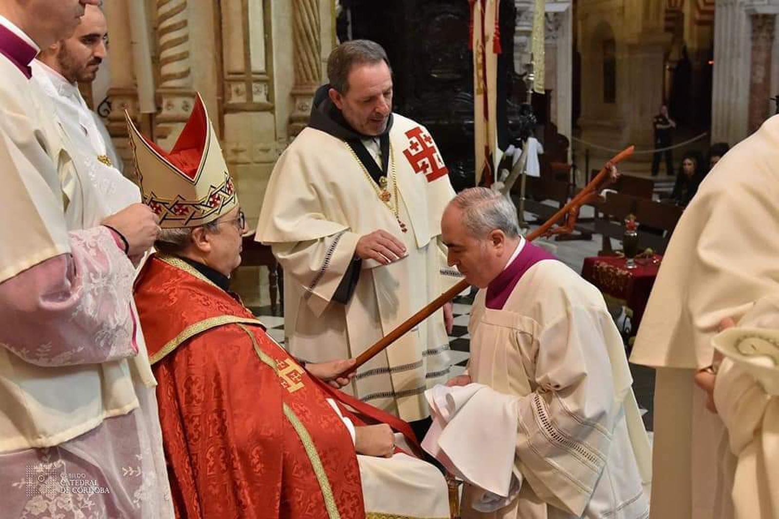 El sevillano Manuel Soria, recibido como caballero de la Orden del Santo Sepulcro de Jerusalén