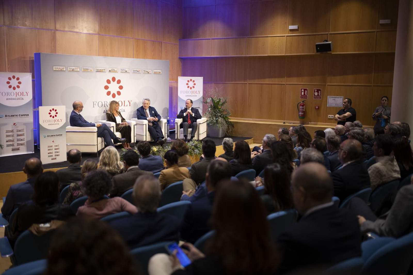 Imágenes del Foro Joly Andalucía Sostenibilidad en el Cluster portuario