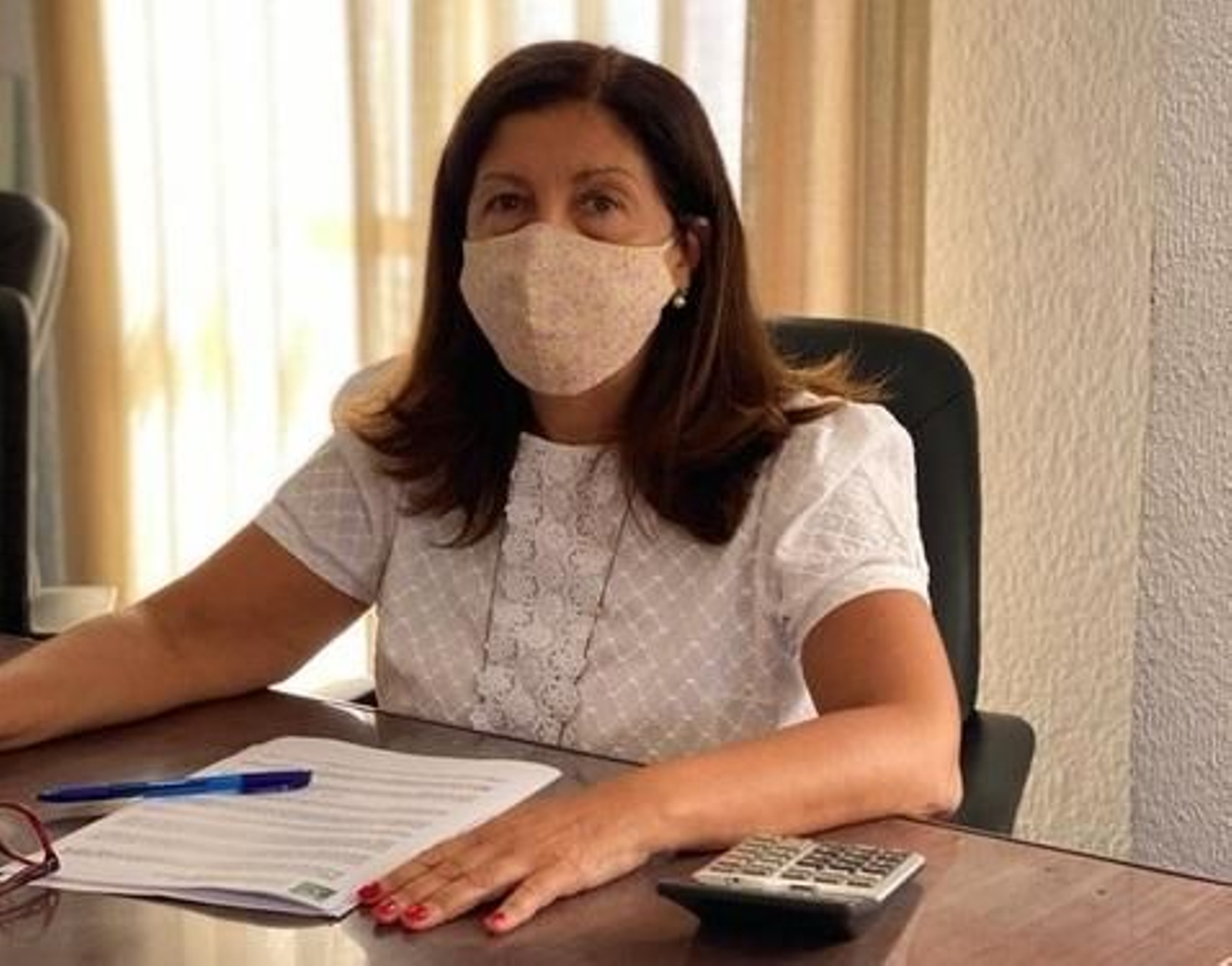 Rosa María Cano, alcaldesa de Mojácar.