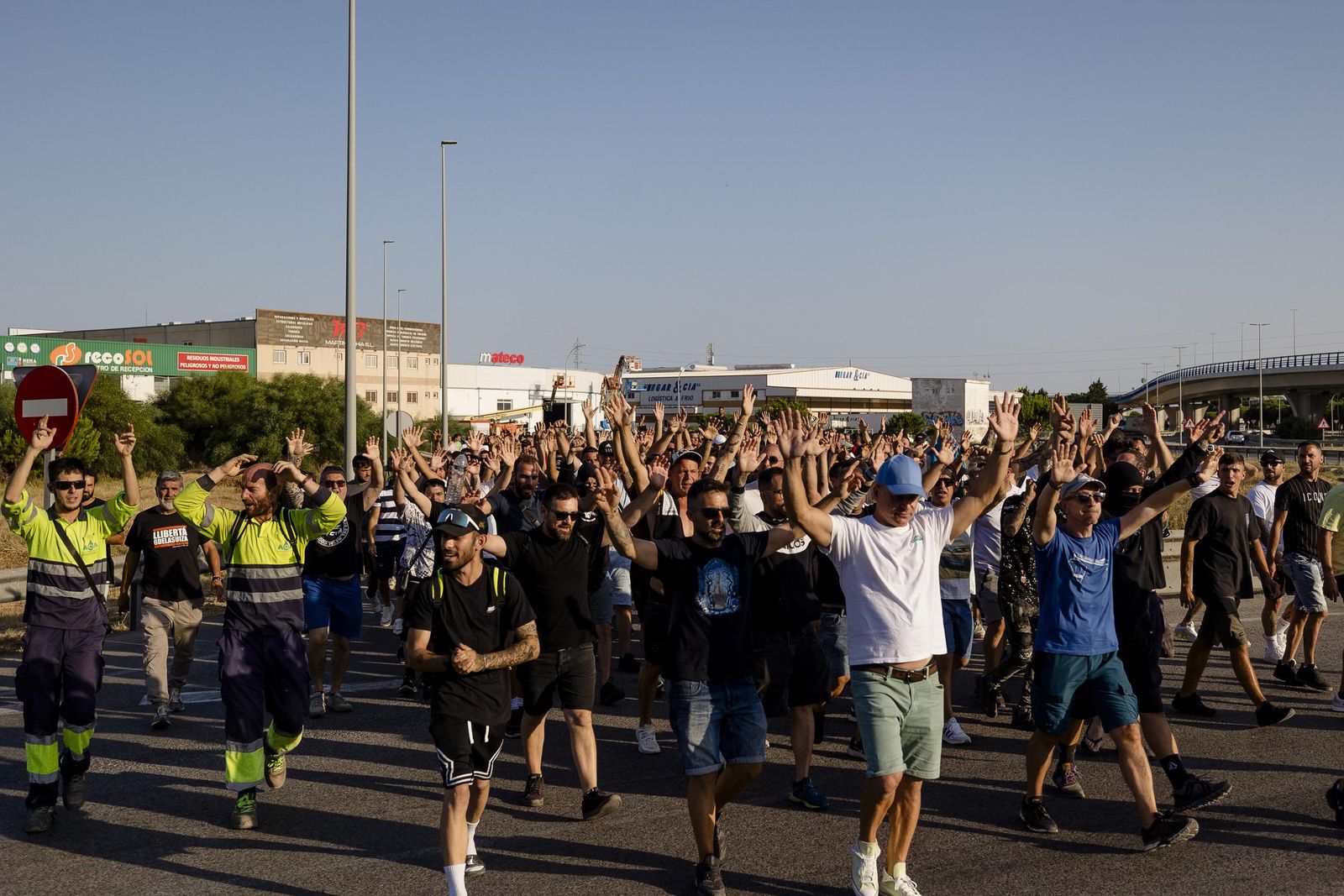 Las imágenes de las protestas de la huelga del metal en Cádiz de este lunes 30 de junio