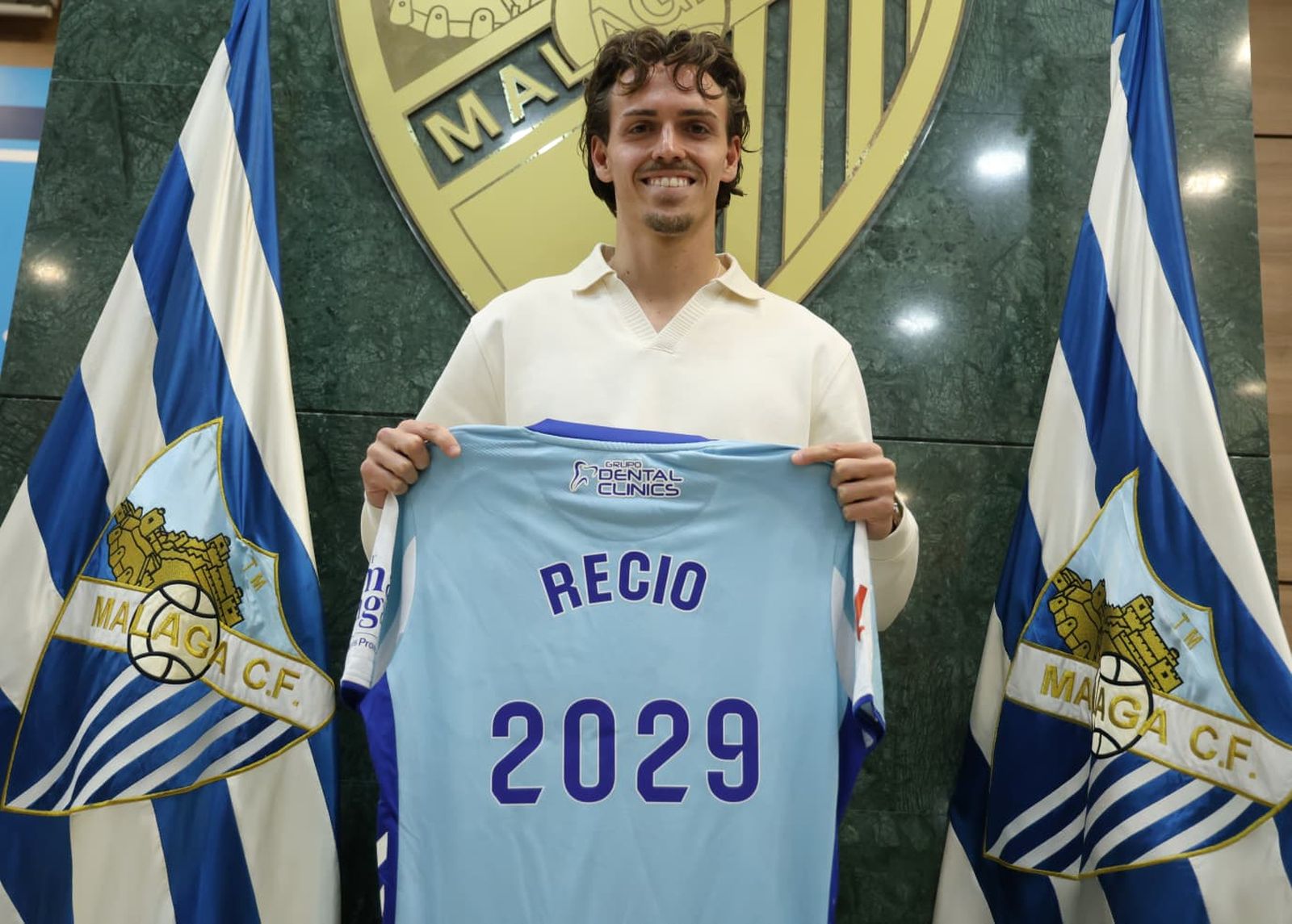 Las fotos de Dani Lorenzo y Ángel Recio en La Rosaleda