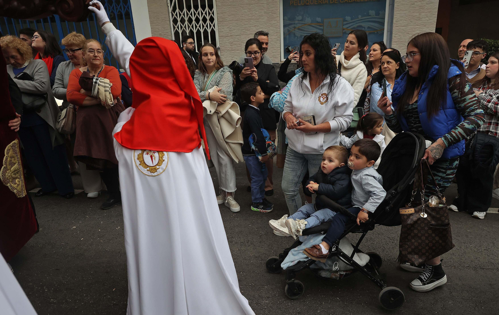 Fotos del Domingo de Ramos en Algeciras: La Borriquita y Oración en el Huerto