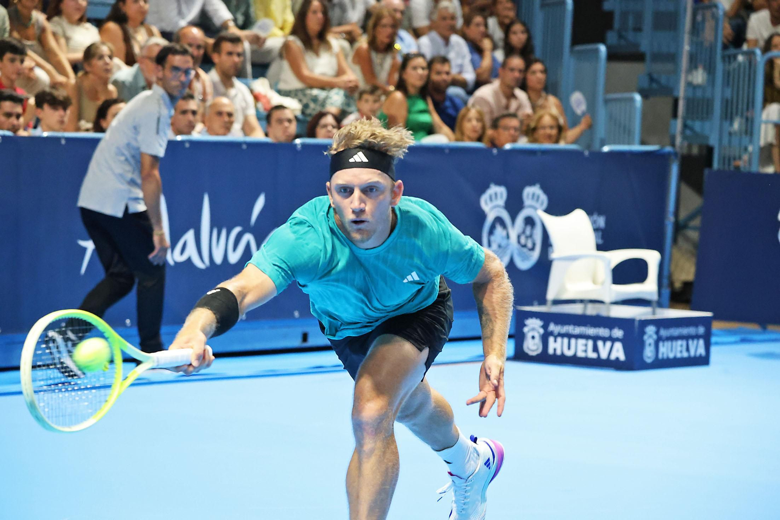 Imágenes de la final masculina de la Copa del Rey de tenis entre Daniil Medvedev y Alejandro Davidovich