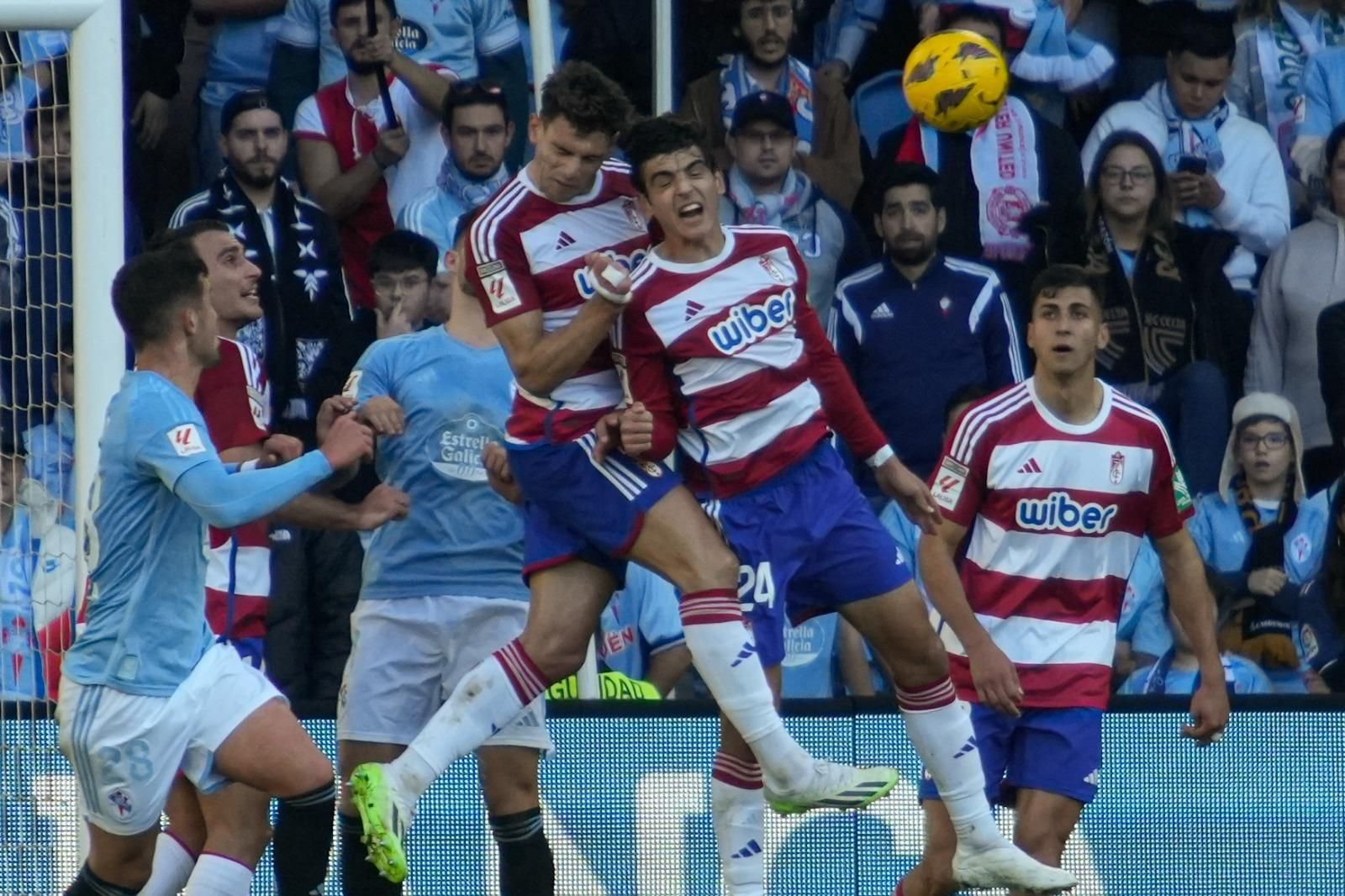 Las imágenes del RC Celta - Granada CF