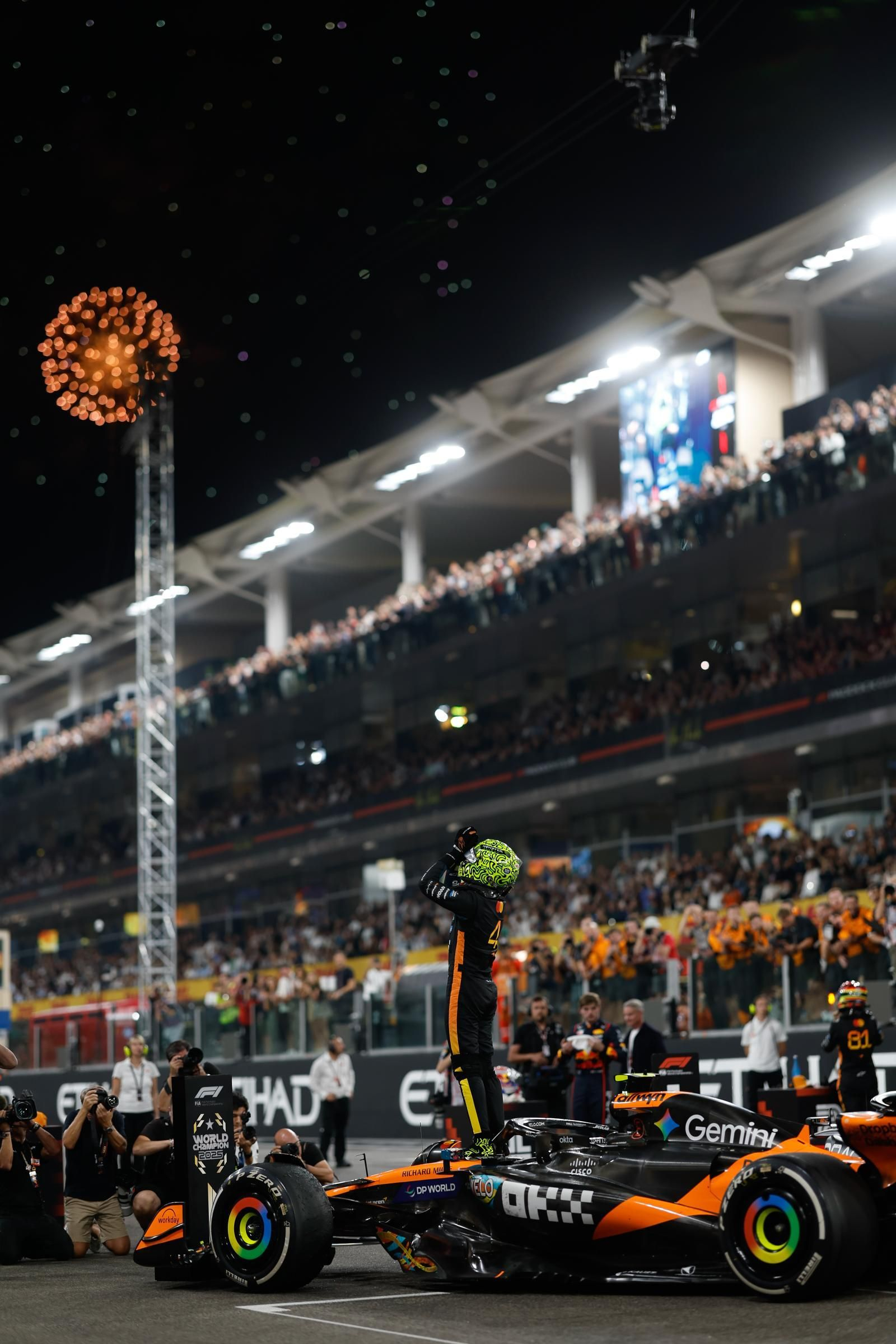 Las fotos del título mundial de Lando Norris en la Fórmula 1