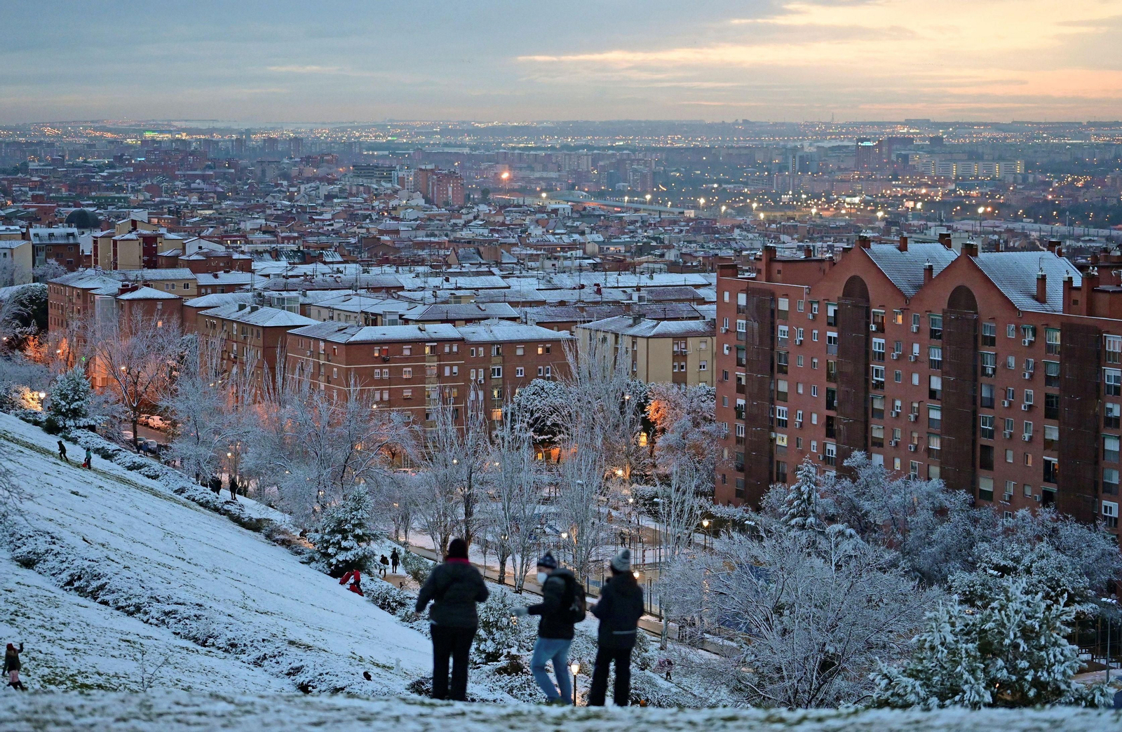 Las imágenes blancas que ha dejado la nieve en toda España