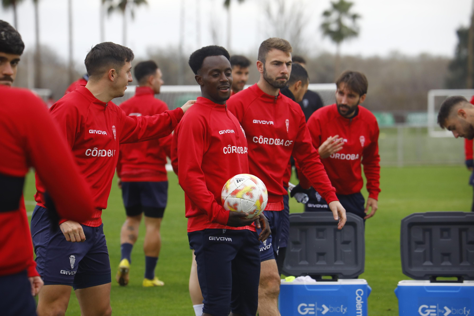 El primer entrenamiento de 2023 del Córdoba CF, en imágenes