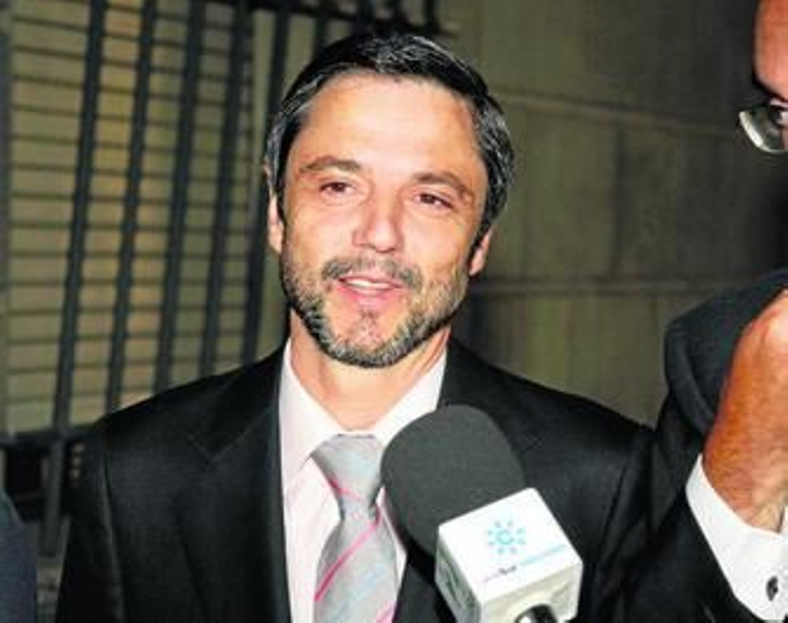 Fernando Mellet sale de los juzgados en una de sus últimas comparecencias.