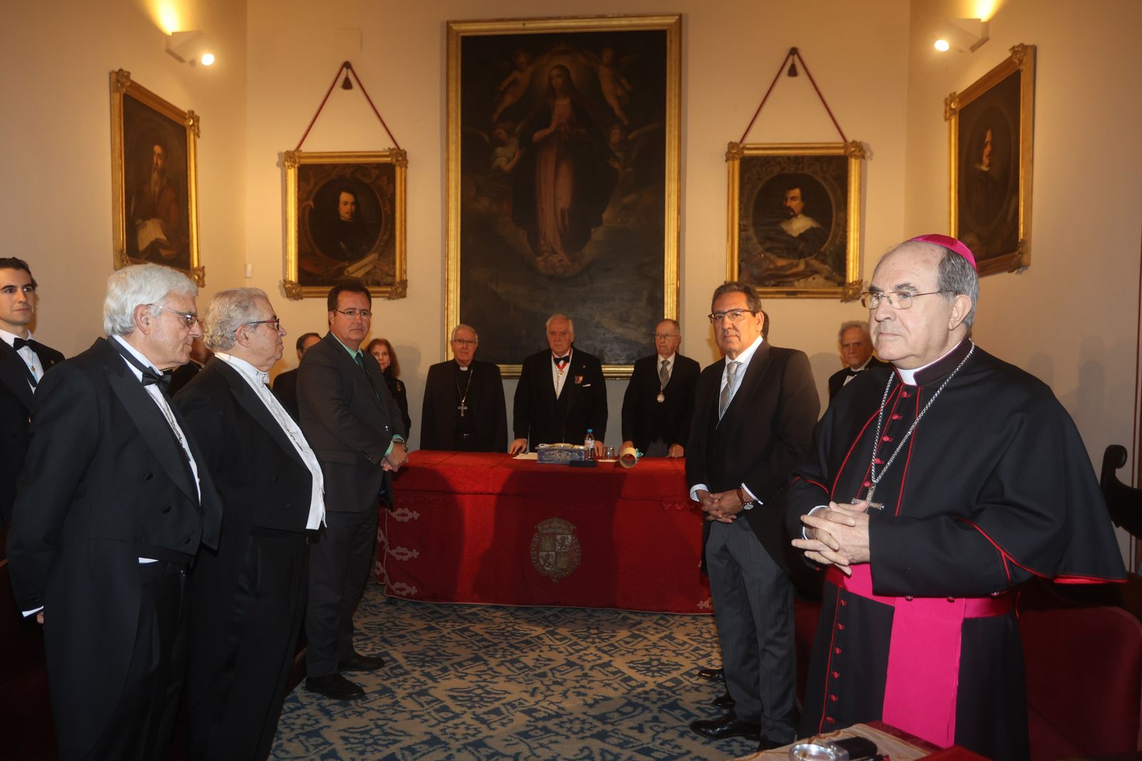 Nombramiento como académico de Bellas Artes al Arzobispo Asenjo